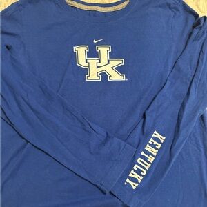 Kentucky Wildcats Nike Blue Kentucky Long Sleeve Shirt